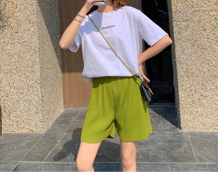 夏季超级凉快舒适-运动短裤女夏季高腰新款学...