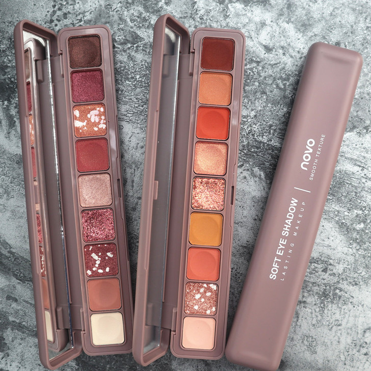 novo眼影盘ins超火防水紫色系眼影眼线...