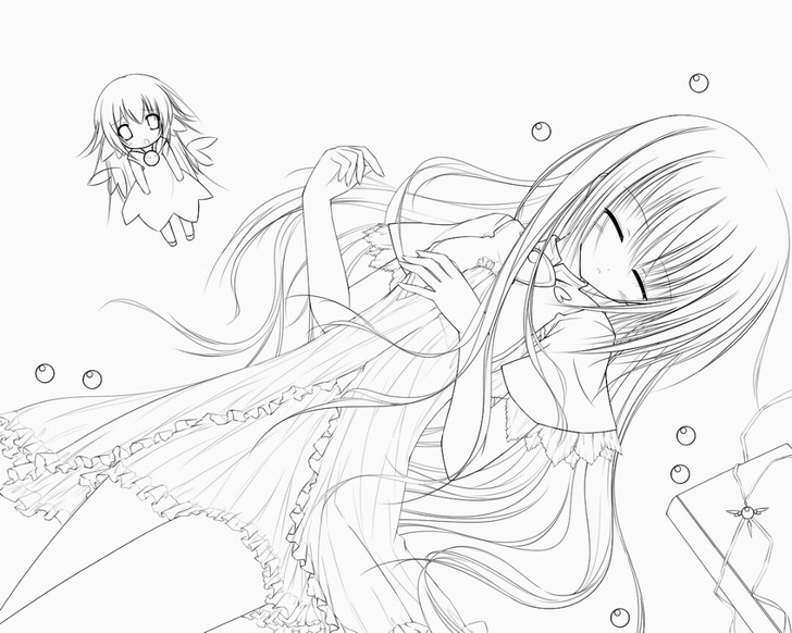 1000张动漫人体线稿绘画素材 动作参考 ...