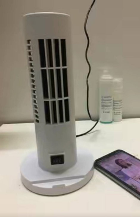 全新 家用静音台式桌面小型电风扇 学生宿舍...