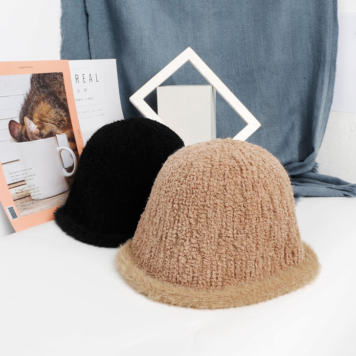 溶溶zero 卷边毛绒帽RM125-11....