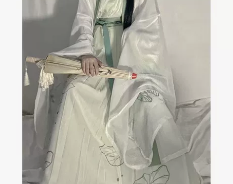 小君清芷原创【若泠】晋制汉服男女款交领齐腰...