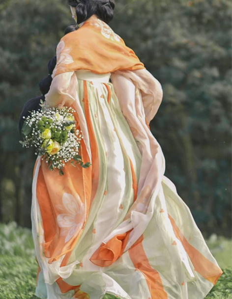 十九觅露凝香汉服女古装原创设计唐制对襟上衫...