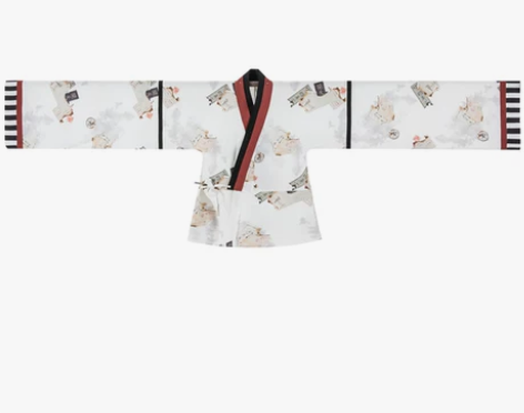 徐娇织羽集【打翻废纸篓 】汉服女晋制秋季交...