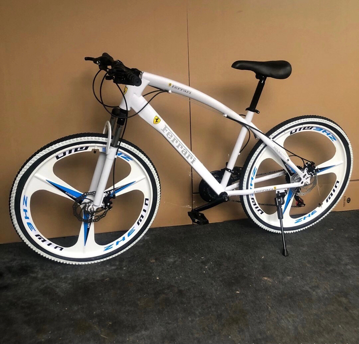 法拉利定制山地车越野车山地自行车男女式双碟...