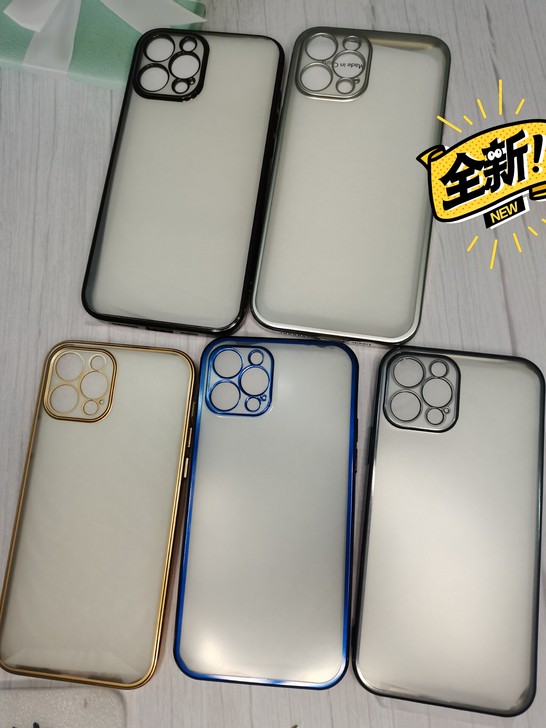 图拉斯11苹果12promax电镀磨砂面透...