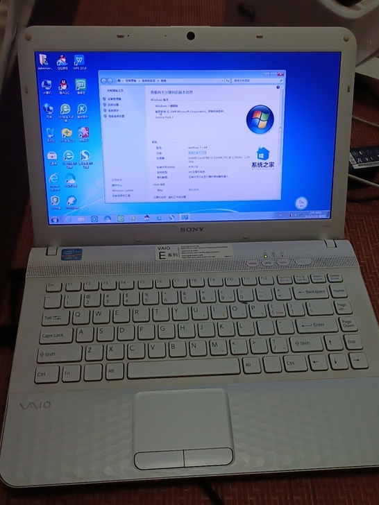 个人闲置笔记本出售，120G固态硬盘，4g...