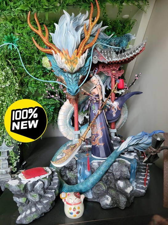 核玩，女武神青龙帝君，仅摆设，全新无损，有...
