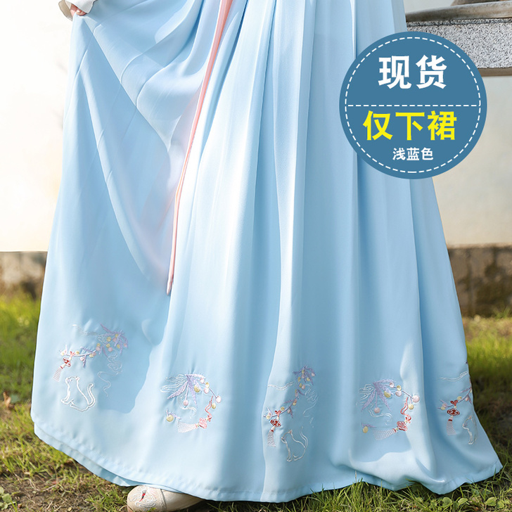 重回汉唐汉服女 狸梦 齐腰下裙