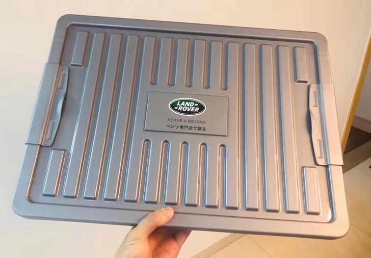 日本專賣店 路虎折叠箱 后备箱收纳 購車贈...