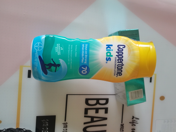 水宝宝防晒，只打开用过一次，专柜正品，假货...