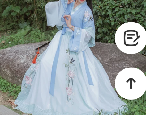 【子风】汉衣晟道汉服 女春夏中国风晋制交领...