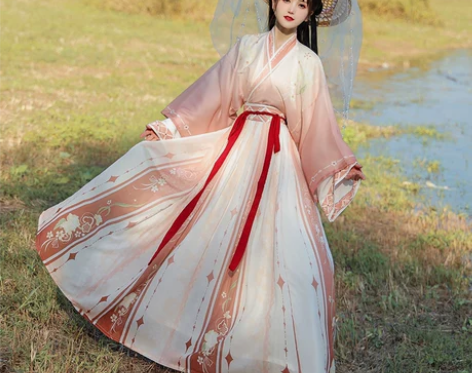 【年货价】汉服女正品原创秋冬中国风晋制交领...