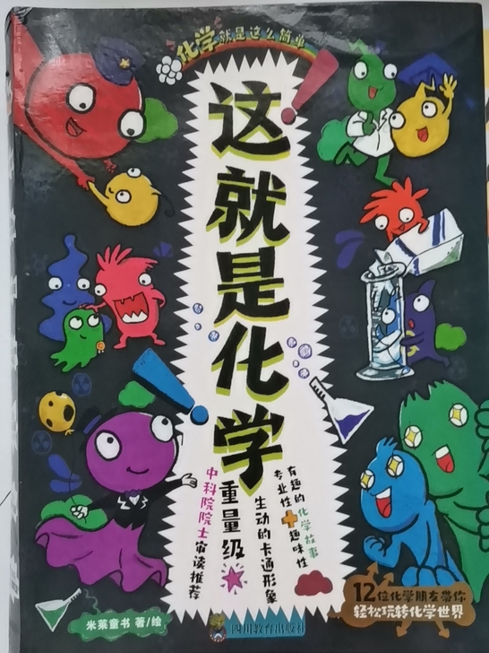 这就是化学,,孩子化学知识启蒙的牛书。