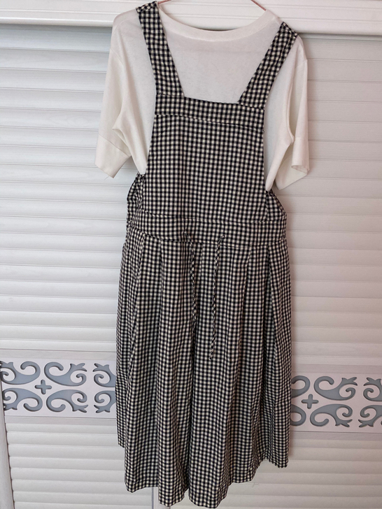 背带连体裤 没穿过