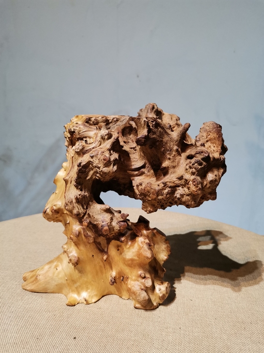 香杉木榴天然精美摆件