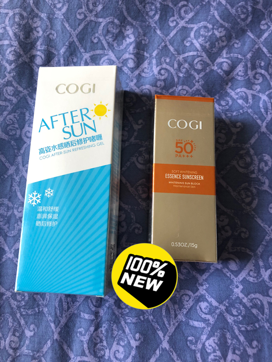全新 高姿COGI 柔皙透白精华防晒霜15...