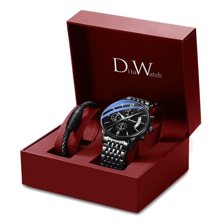 瑞士进口名表2021新款防水夜光男士手表运...