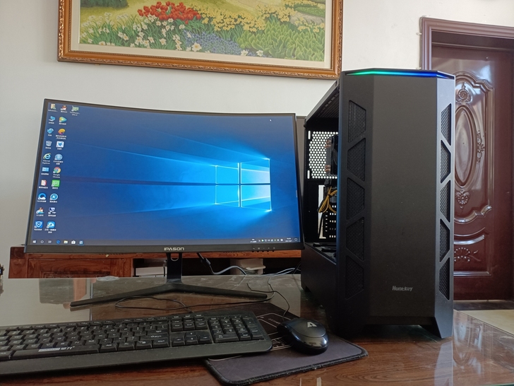 攀升i7-10700台式电脑七彩虹 rtx...