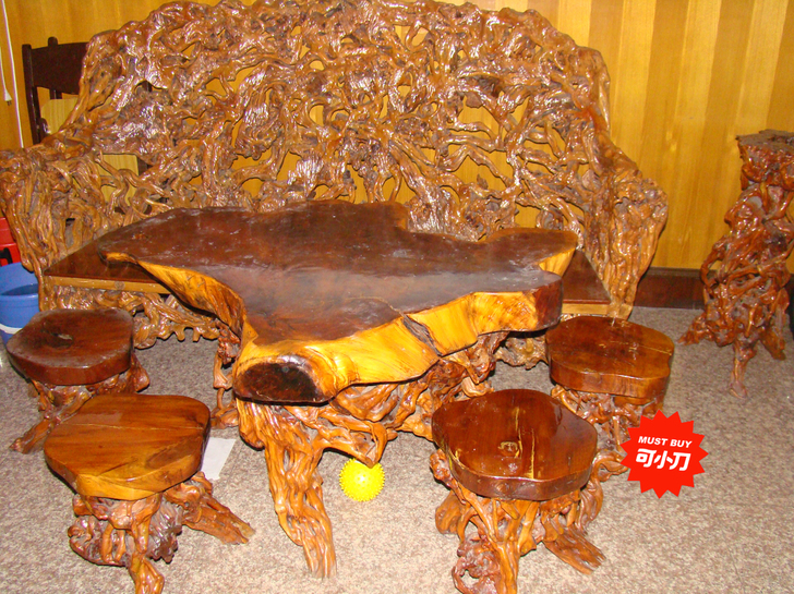 出售闲置根雕艺术品