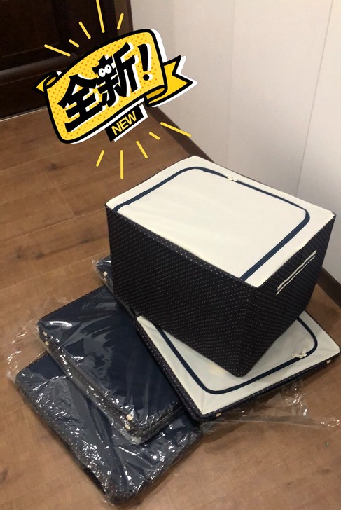 【2个72L收纳箱30元】收纳袋收纳柜装衣...