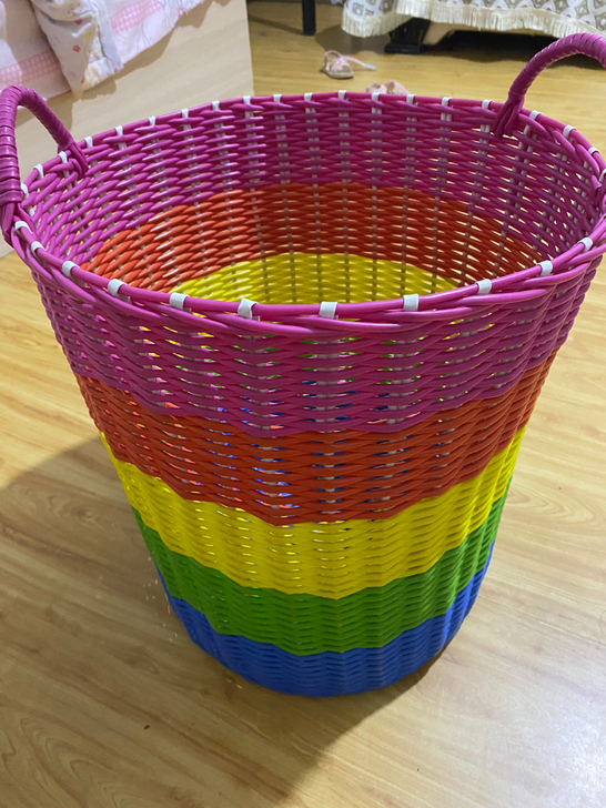 大号脏衣篮玩具筐多功能收纳，几乎全新，高度...