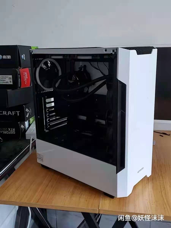 航嘉gx580h机箱 亚克力侧板+京天华盛...