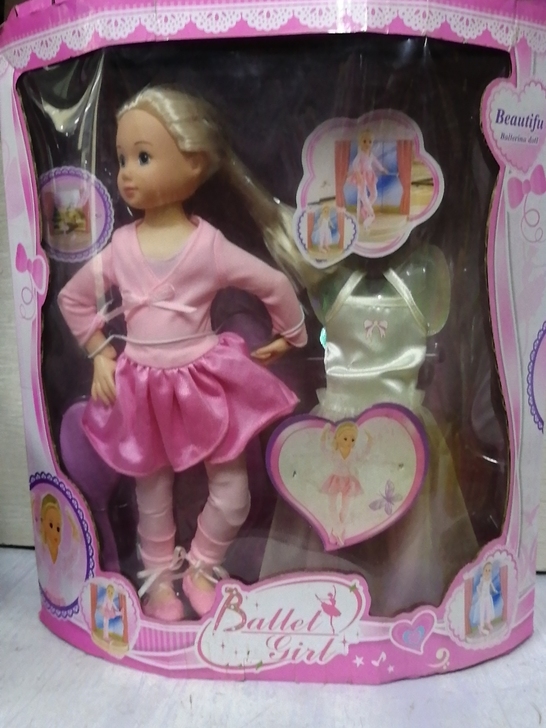 包邮芭蕾舞女孩芭比娃娃洋娃娃玩具