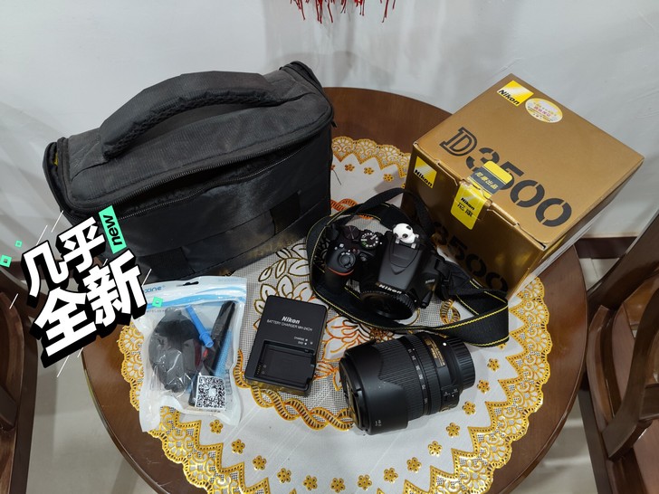 个人闲置的尼康D3500单反相机+尼康18...