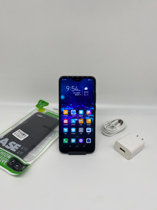 荣耀10 6+64g 黑色 9成新