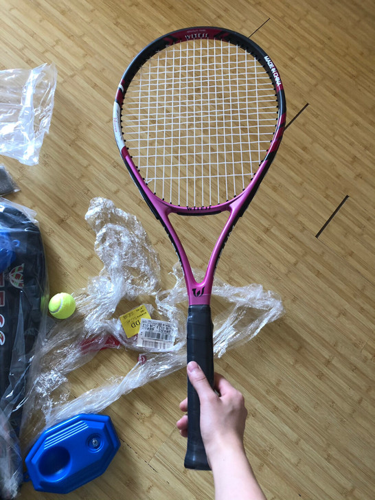 WITESS 网球拍初学者男女套装 全新 ...