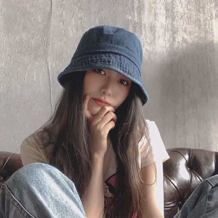 日系牛仔渔夫帽女夏季遮阳盆帽ins港风水桶...