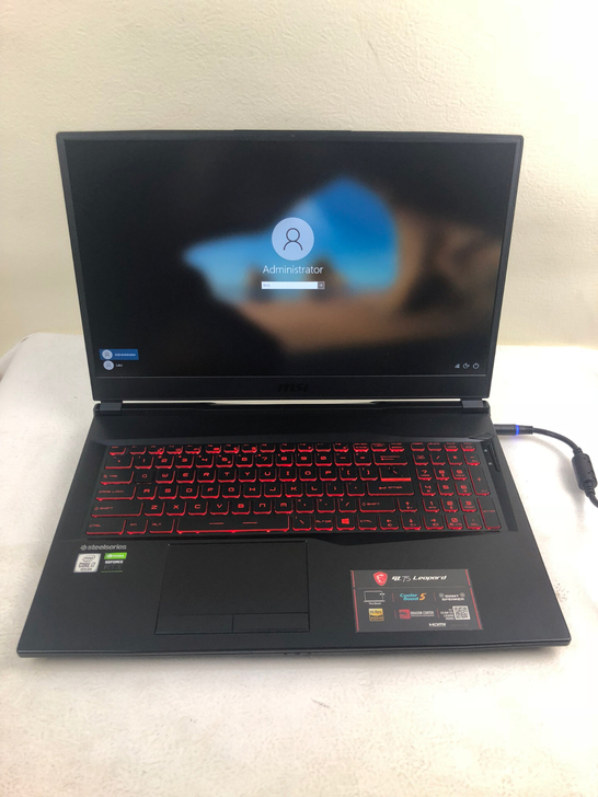 i7微星GL75笔记本电脑rtx2060