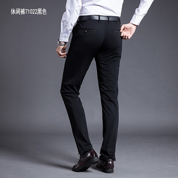 全新高端夏季薄款四面高弹力免烫抗皱透气修身...