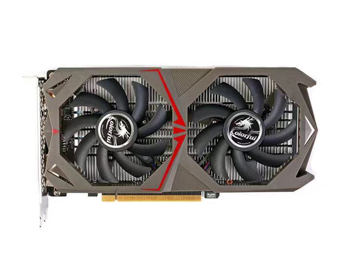 七彩虹1050ti显卡 支持ddr5 顺畅...