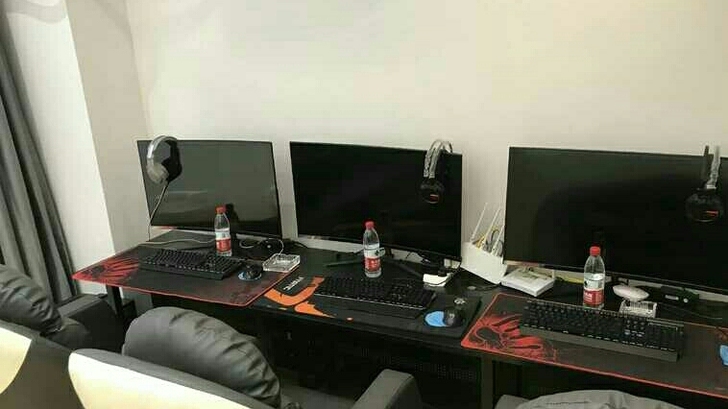 游戏电竞网吧电脑台式主机显示屏高配置办公软...
