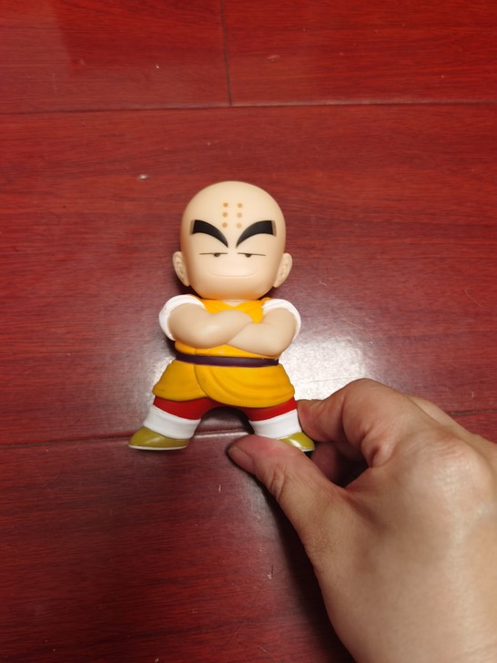 七龙珠里小林，塑料的，2008年老物