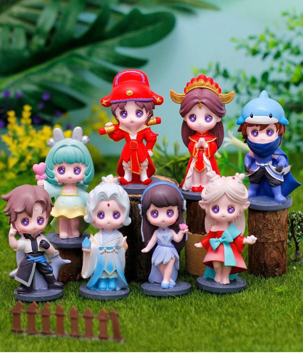 王者之星荣耀手办盲盒 蔡文姬澜曜西施瑶云中君 游戏周边模型摆