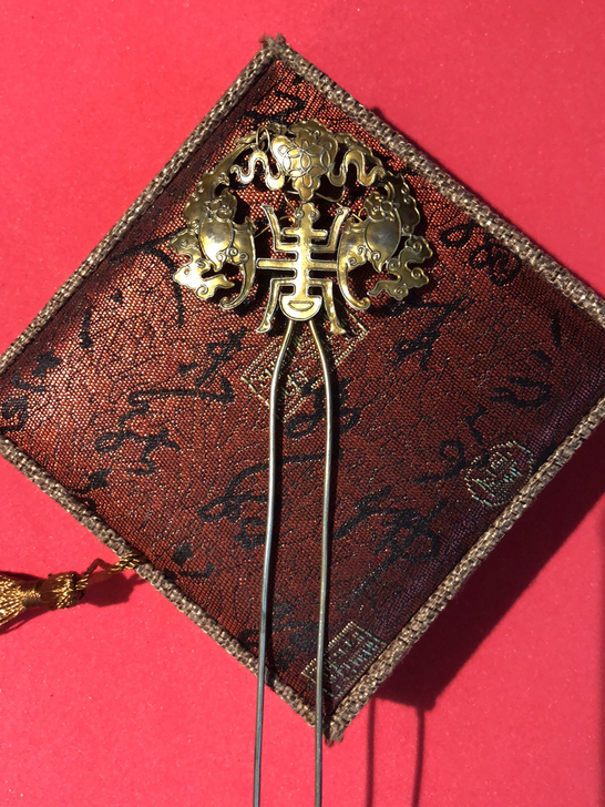 老银鎏金发簪，喜欢看清下单，售出不退