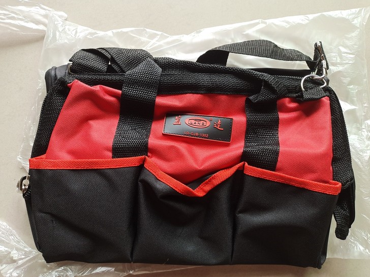 全新未使用多功能大号工具挎包拎包 多功能大...