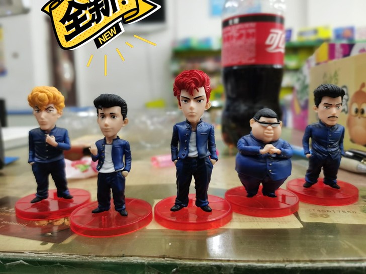 【5个35包邮】日本Q版灌篮高手手办樱木花道军团手办模型摆件 【5个35包邮】日本Q版灌篮高手手办樱木花道军团手办模型摆件