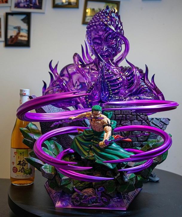 【优质海贼王手办】大型海贼王手办索隆路飞白...