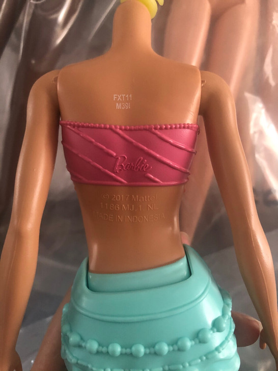 珍藏版芭比娃娃古董娃娃美人鱼素体