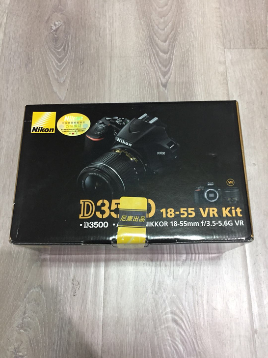尼康 D3500 配18-55单反套机