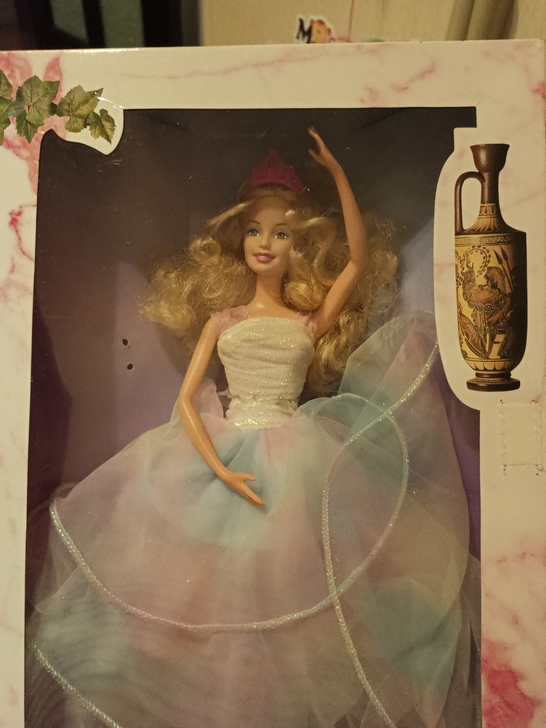 正版美泰芭蕾娃  十二珍妮花娃头 内里素体...