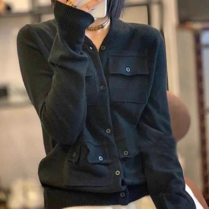 欧洲站开衫毛衣