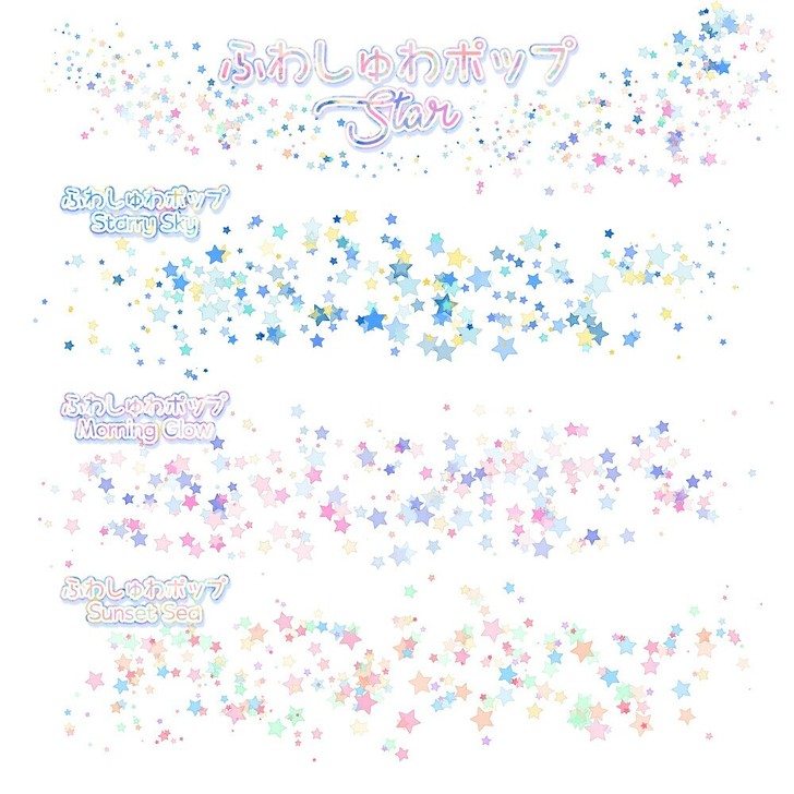 csp笔刷   星星装饰csp笔刷，效果如...
