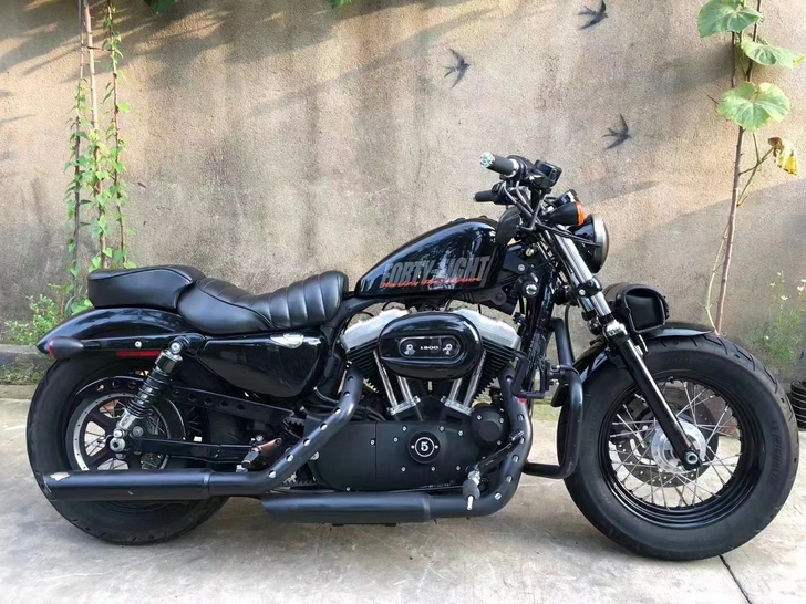 哈雷复古 巡航 太子二手摩托车 2015哈...