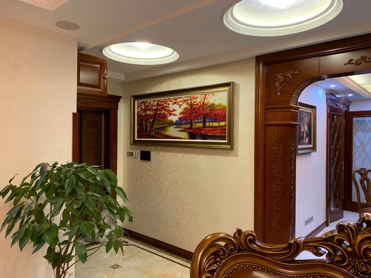 家居软装挂画，表箱画，定制刺绣画，水墨画。...