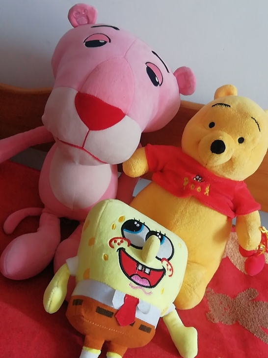 闲置玩偶 喜欢可以一起带走